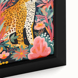 Jungle Safari Kids Room Wall Art – Leopard Nursery Wall Print