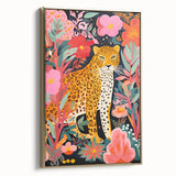 Jungle Safari Kids Room Wall Art – Leopard Nursery Wall Print
