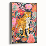 Jungle Safari Kids Room Wall Art – Leopard Nursery Wall Print