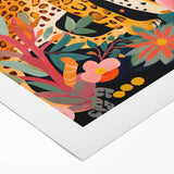 Jungle Safari Kids Room Wall Art – Leopard Nursery Wall Print