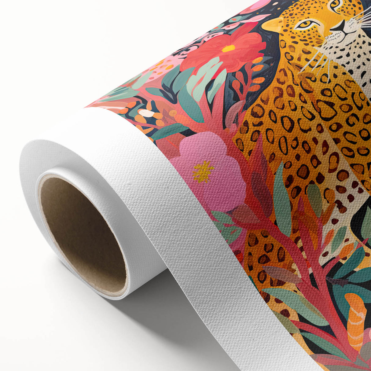 Jungle Safari Kids Room Wall Art – Leopard Nursery Wall Print