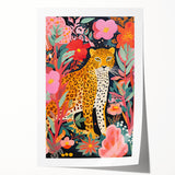 Jungle Safari Kids Room Wall Art – Leopard Nursery Wall Print