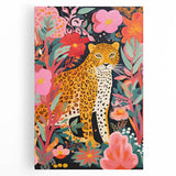 Jungle Safari Kids Room Wall Art – Leopard Nursery Wall Print