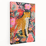 Jungle Safari Kids Room Wall Art – Leopard Nursery Wall Print