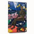 Modern Tropical Portrait - Vibrant Art Print by Paul Gauguin for Home Decor