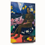 Modern Tropical Portrait - Vibrant Art Print by Paul Gauguin for Home Decor