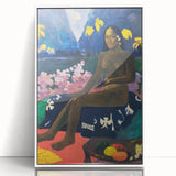 Modern Tropical Portrait - Vibrant Art Print by Paul Gauguin for Home Decor