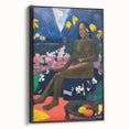 Modern Tropical Portrait - Vibrant Art Print by Paul Gauguin for Home Decor