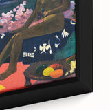 Modern Tropical Portrait - Vibrant Art Print by Paul Gauguin for Home Decor