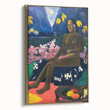 Modern Tropical Portrait - Vibrant Art Print by Paul Gauguin for Home Decor