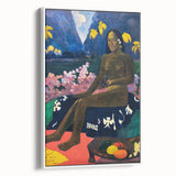 Modern Tropical Portrait - Vibrant Art Print by Paul Gauguin for Home Decor