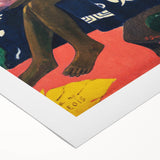 Modern Tropical Portrait - Vibrant Art Print by Paul Gauguin for Home Decor