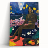 Modern Tropical Portrait - Vibrant Art Print by Paul Gauguin for Home Decor
