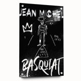 Raw Pop Art Wall Art – Jean-Michel Basquiat Graffiti Canvas Print