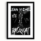 Raw Pop Art Wall Art – Jean-Michel Basquiat Graffiti Canvas Print