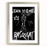 Raw Pop Art Wall Art – Jean-Michel Basquiat Graffiti Canvas Print