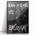 Raw Pop Art Wall Art – Jean-Michel Basquiat Graffiti Canvas Print