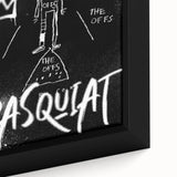 Raw Pop Art Wall Art – Jean-Michel Basquiat Graffiti Canvas Print