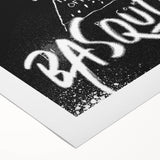 Raw Pop Art Wall Art – Jean-Michel Basquiat Graffiti Canvas Print