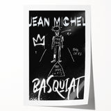 Raw Pop Art Wall Art – Jean-Michel Basquiat Graffiti Canvas Print