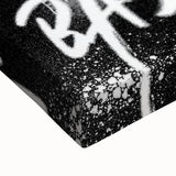 Raw Pop Art Wall Art – Jean-Michel Basquiat Graffiti Canvas Print