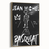 Raw Pop Art Wall Art – Jean-Michel Basquiat Graffiti Canvas Print