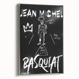 Raw Pop Art Wall Art – Jean-Michel Basquiat Graffiti Canvas Print