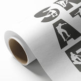 Skater Typography Art Print – Dynamic Skateboarding Wall Art Canvas