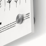 Monochrome Motivational Typography Art Print - "Rise" Canvas