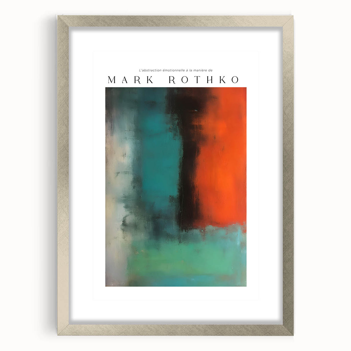 Textured art of abstract design in red and orange tones on a framed canvas, ideal for modern bedroom ambiance.