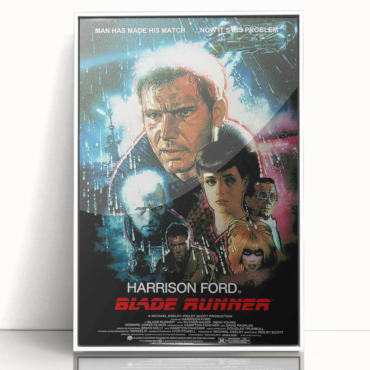 Retro Wall Art - Blade Runner Vintage Sci-Fi Movie Poster