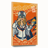 Aerosmith Retro Poster – Vintage Tour Wall Art Print