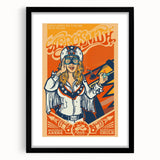 Aerosmith Retro Poster – Vintage Tour Wall Art Print