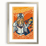 Aerosmith Retro Poster – Vintage Tour Wall Art Print