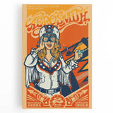 Aerosmith Retro Poster – Vintage Tour Wall Art Print