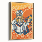 Aerosmith Retro Poster – Vintage Tour Wall Art Print