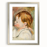 Charming Realism Art Print – Baby's Head by Renoir