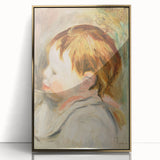 Charming Realism Art Print – Baby's Head by Renoir