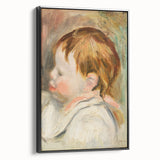 Charming Realism Art Print – Baby's Head by Renoir