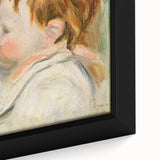 Charming Realism Art Print – Baby's Head by Renoir