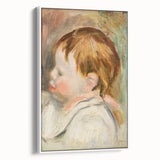 Charming Realism Art Print – Baby's Head by Renoir