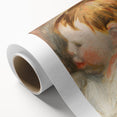 Charming Realism Art Print – Baby's Head by Renoir