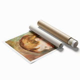 Charming Realism Art Print – Baby's Head by Renoir