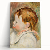 Charming Realism Art Print – Baby's Head by Renoir