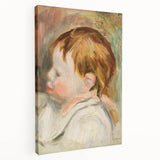Charming Realism Art Print – Baby's Head by Renoir