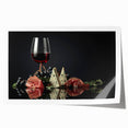 Wine & Cheese Elegance - Sophisticated Kitchen Wall Art
