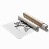 Bathroom Wall Art - Cat with Toilet Paper Hat