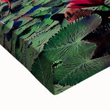 Black and white landscape art painting of a serene Bangladeshi scenery on stretched canvas, suitable for bedroom wall art.