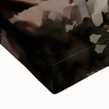 Black and white landscape art painting of Tibet on stretched canvas, ideal for bedroom wall decor.