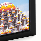 Black wall art featuring a textured, colorful abstract design on extra large framed canvas, ideal for living room decor.